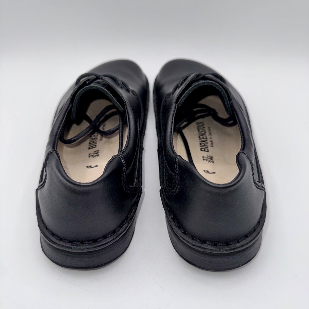 Birkenstock Memphis Shoes Women's Size 6 EU 37 Black Leather - Picture 12 of 15